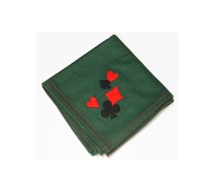 Bridge Table Cover-Scattered Pips- Handmade 100% Wool
