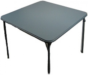 Samsonite 34" Folding Bridge Table Cards Table Cadet Blue