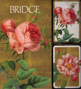 Bridge Game Rose Gift Set