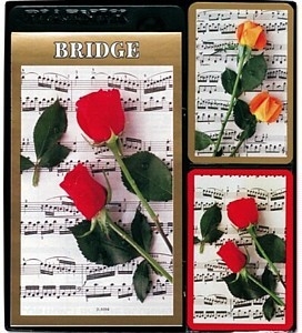 Bridge Gift Set Music And Roses Pattern