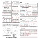 
Convention Cards with Personal Score Sheet - Form 1240 - Regular - 500 Sheets -  View for Bulk discounts
