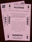 
Bridge Two Table Pair Tournament (See details)
