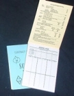 
Bridge Score Pad- 50 Sheets 3 Rubbers 4"X5"-Various Color Covers
