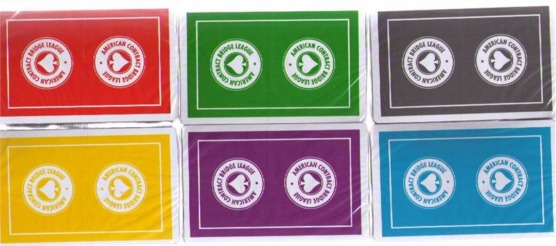 Bridge - ACBL Plastic Coated Playing Cards - Regular Index