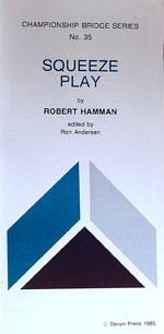 Pamphlet - Cbs #35 - Squeeze Play - Robert Hamman