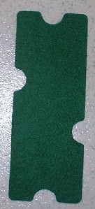 Felt Bottoms - Set of 12 to Renew Duplicate Boards (glue not included) Final Sale