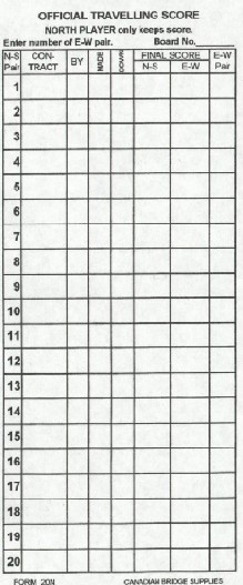 Travellers - Form A20N (500) White - Anti-Cheat - View for Bulk Discounts