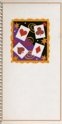 Suits 12 Player Bridge Booklet