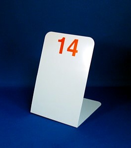 Bridge - Table Number (1-14) Red