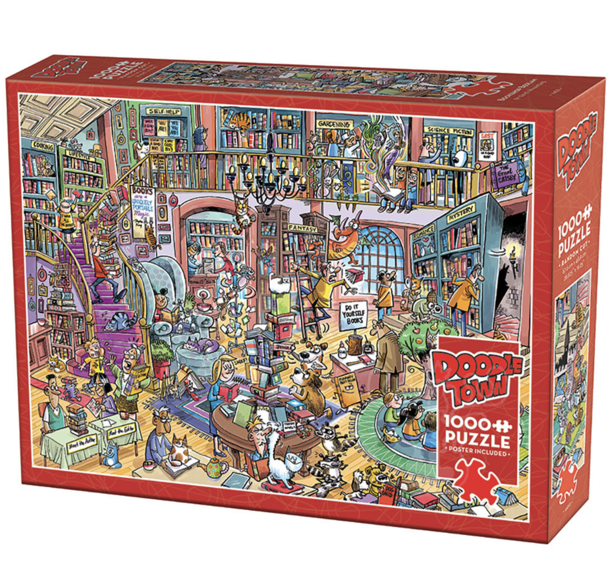 DoodleTown: Offside Antics |1000 Piece