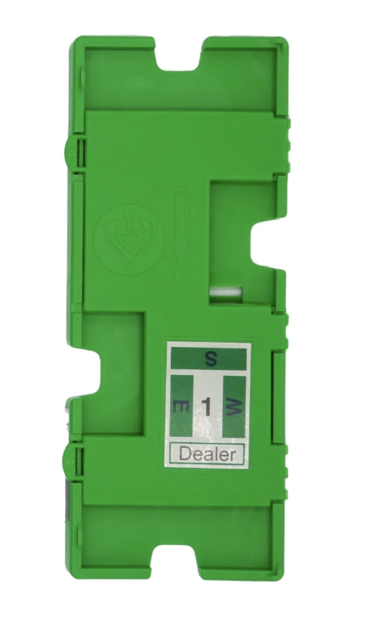 Royal Duplicate Bridge Boards Lt Green set 1-36 with Sticker