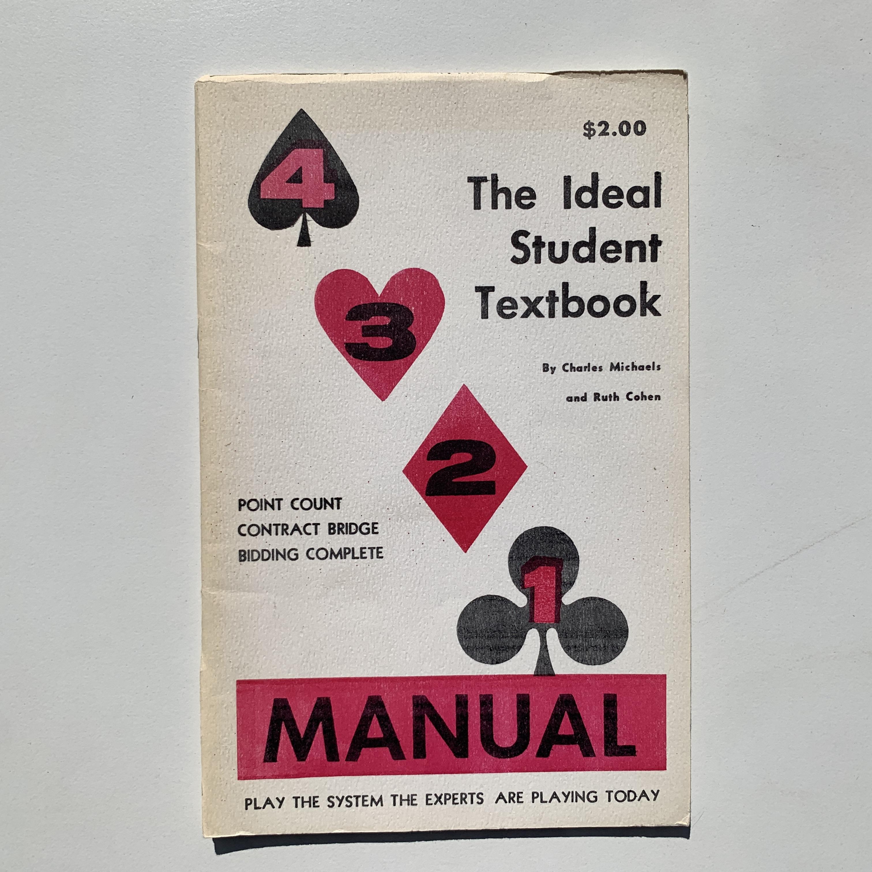 4 3 2 1 Bridge Manual: The Ideal Student Textbook 1969 by Michaels & Cohen