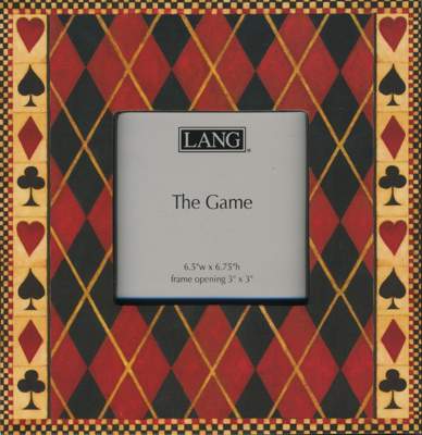 Square Photo Frame The Game Artwork by Dan Dipaolo