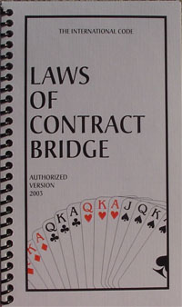 Laws Of Contract Bridge - Authorised 2003