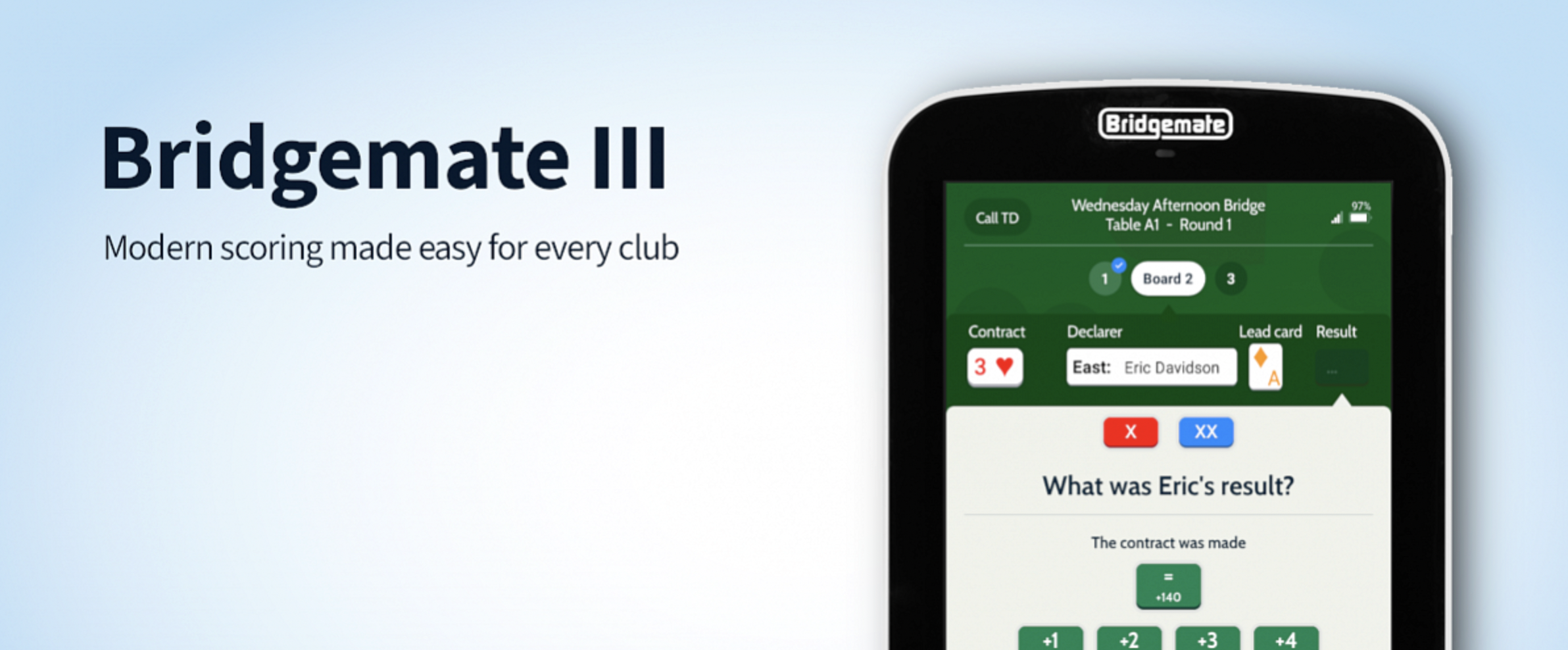 Bridgemate III Terminal