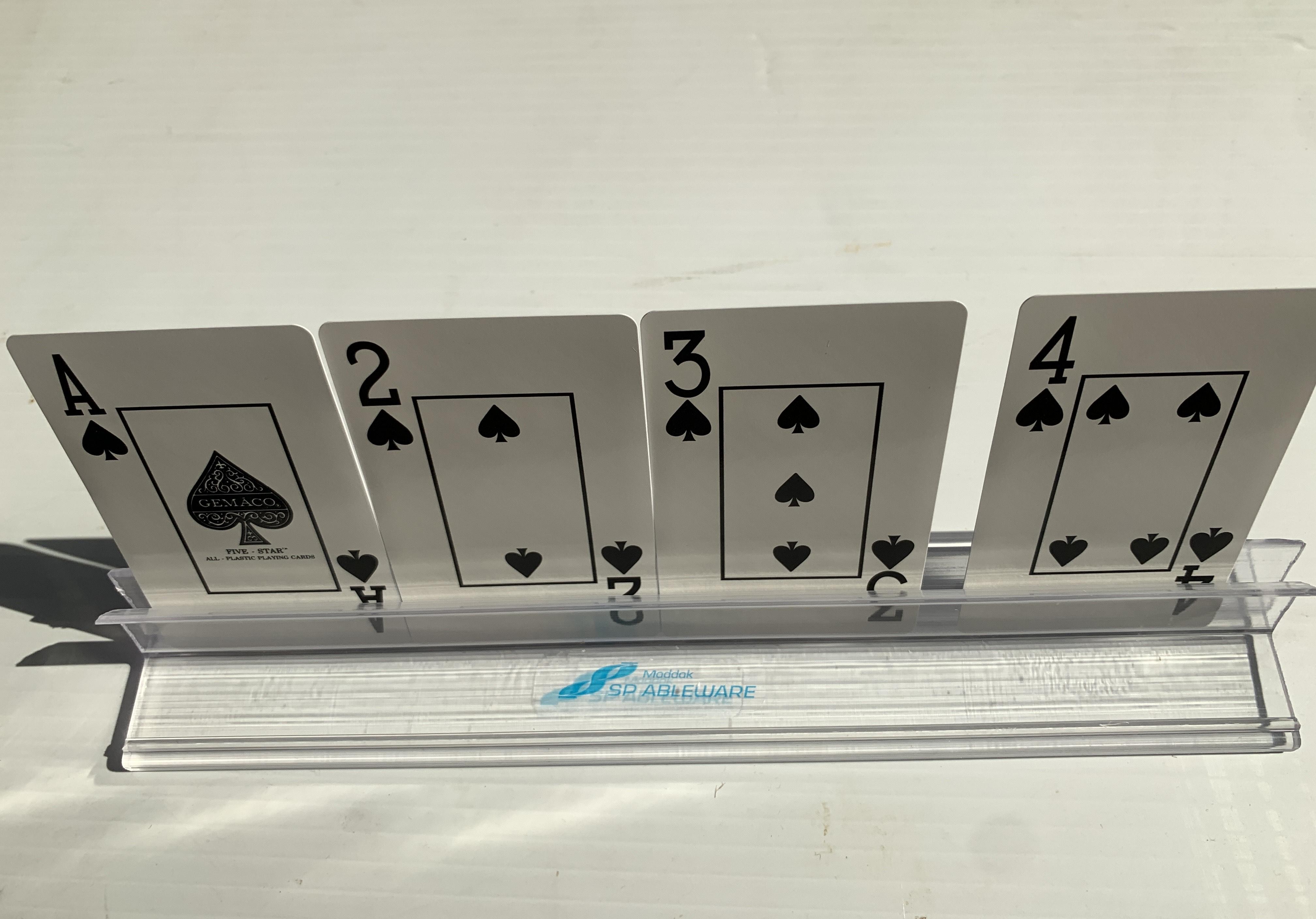 Card holder 9 inches acrylic