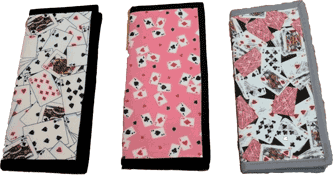 Durable Fabric Convention Card Holder