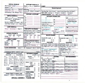 Convention Cards - Form 1240R - Remark - 500 Sheets - View for Bulk discounts