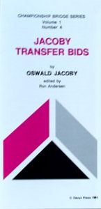 Pamphlet - Cbs #04 - Jacoby Transfer Bids - Oswald Jacoby