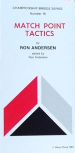 Pamphlet - Cbs #16 - Match Point Tactics - Ron Andersen