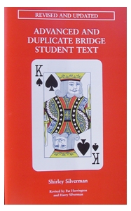 Advanced And Duplicate Bridge Student Text  -Silverman (Soft Cover No Spine)
