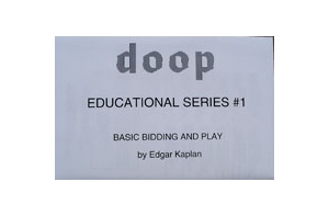 Doop Educational Series #1 Basic Bidding And Play