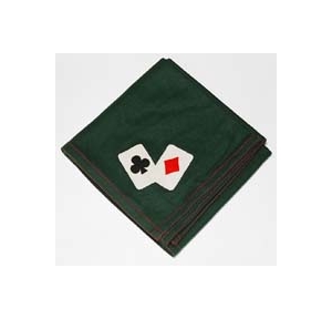 Bridge Card Table Cover - Ace- Handmade 80% Wool