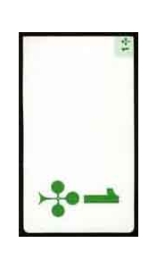 1 Club Replacement Card for Bid Boxes - 100% Plastic w/bulk discounts