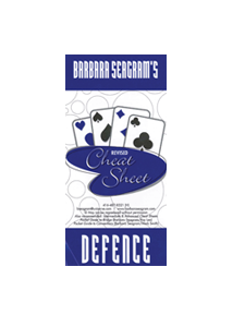 Barbara Seagram's Revised Cheat Sheet Pamphlet Defence