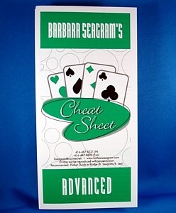 Barbara Seagram's Revised Cheat Sheet Pamphlet Advanced Level