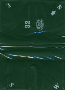 Bridge - Plastic Duplicate Wallets-Green. #25-32