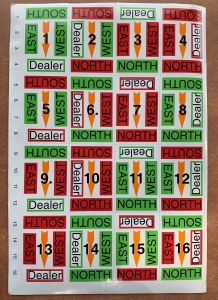 Jannersten - Stickers for Super Plus Duplicate Boards #1-16