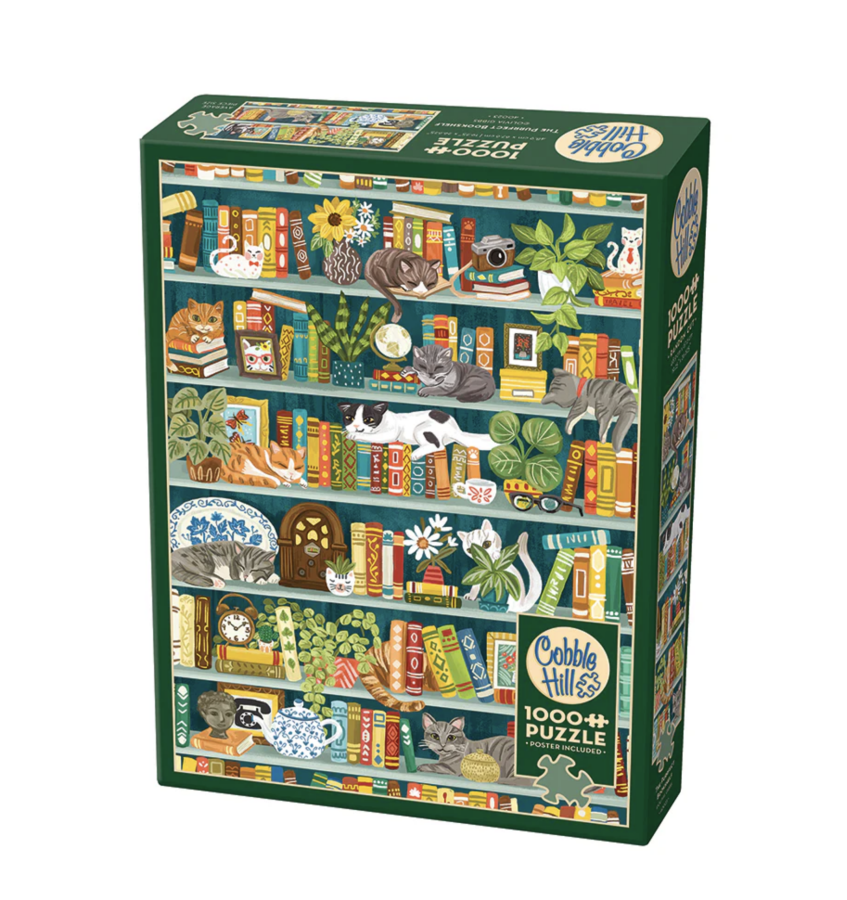 The Purrfect Bookshelf | 1000 Piece