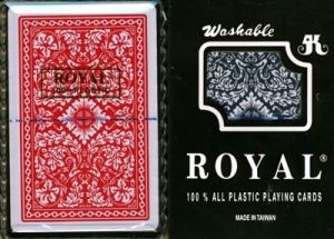 Playing Cards Plastic Poker Size