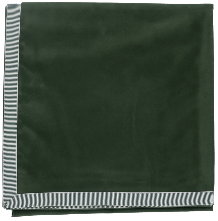 Deluxe Square Table Cover 44 in - Green