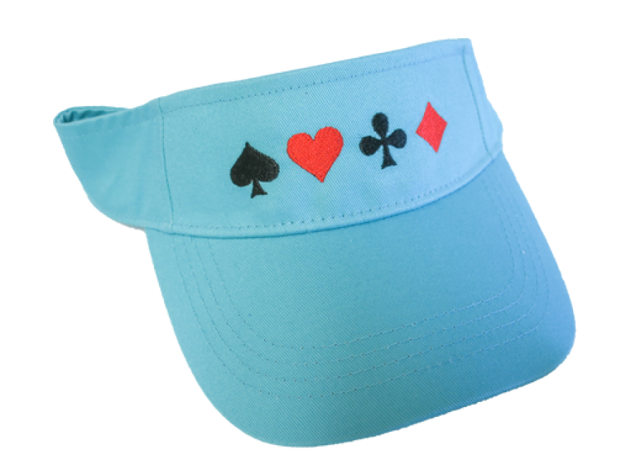Card Symbol Visor - Aqua