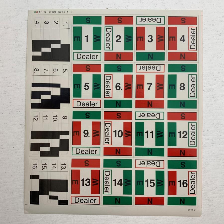 Flemming Replacement Stickers for Duplicate Boards 1-16