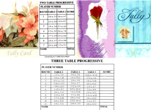 Bridge Tally Card Humming Bird