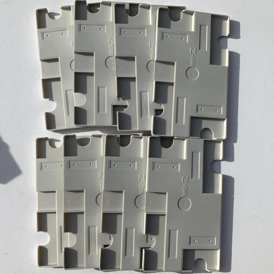 Jannersten - Rectangle Duplicate Boards Set of 8 Off-White