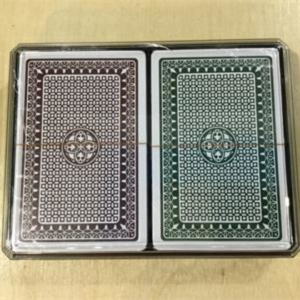 brown and green card backs