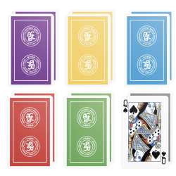 Bridge - ACBL Plastic Coated Playing Cards - Regular Index- Dozen