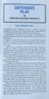 Pamphlet - Defensive Play - Truscott