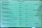 Entry Forms - Tournament - Team - 100 Green Sheets
