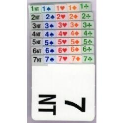 Replacement Bid Box Refills (Bid Buddy Or Silent Bidders Refills) - Plastic Coated set of four