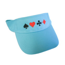 Card Symbol Visor - Aqua