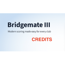 Bridgemate Credits