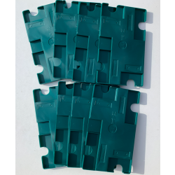 Jannersten - Rectangle Duplicate Boards Set of 8 Green